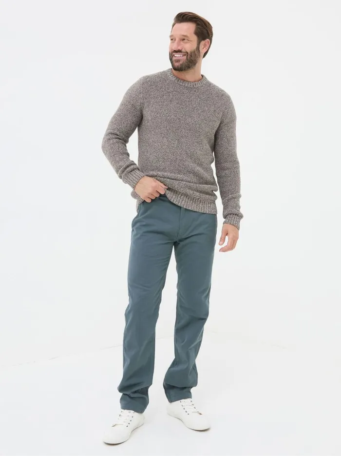 Men Trousers and Chinos Fat Face Blue Modern Coastal Chinos