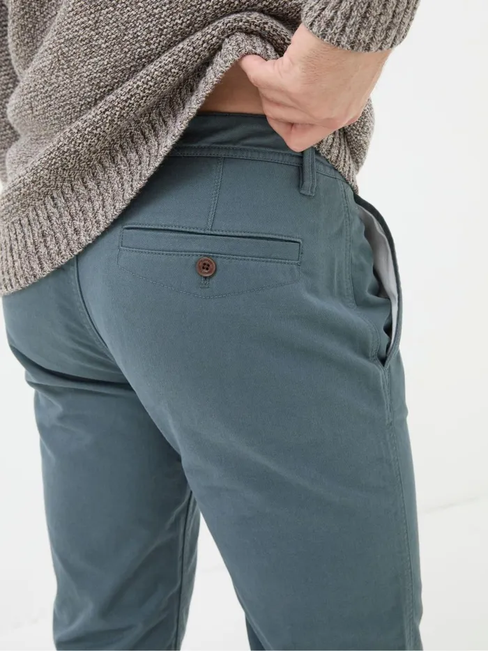 Men Trousers and Chinos Fat Face Blue Modern Coastal Chinos