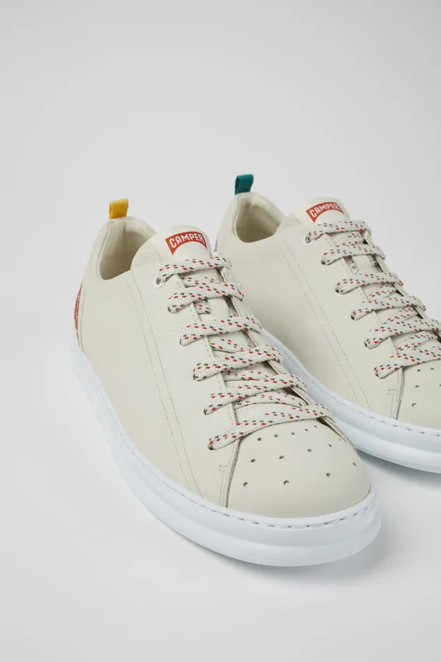 Men Twins Multicolored Leather Sneakers Camper Sneakers
