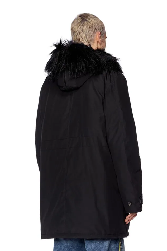 Men WJorgy Black Diesel Outerwear And Jackets Men WJorgy Black Diesel Outerwear And Jackets