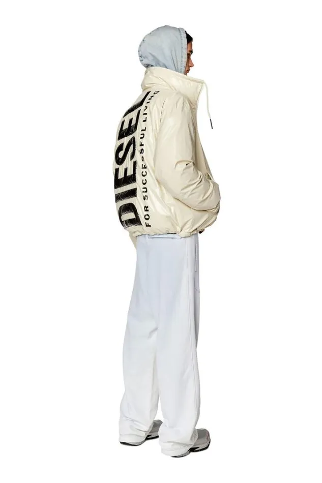 Men WJupit White Diesel Outerwear And Jackets