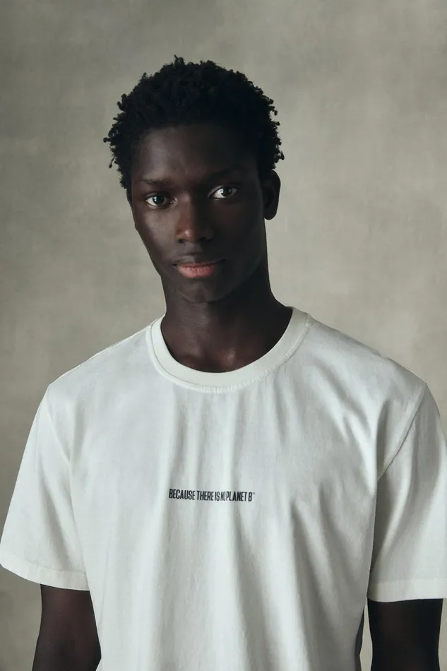 Men White Almer TShirt Ecoalf TShirts