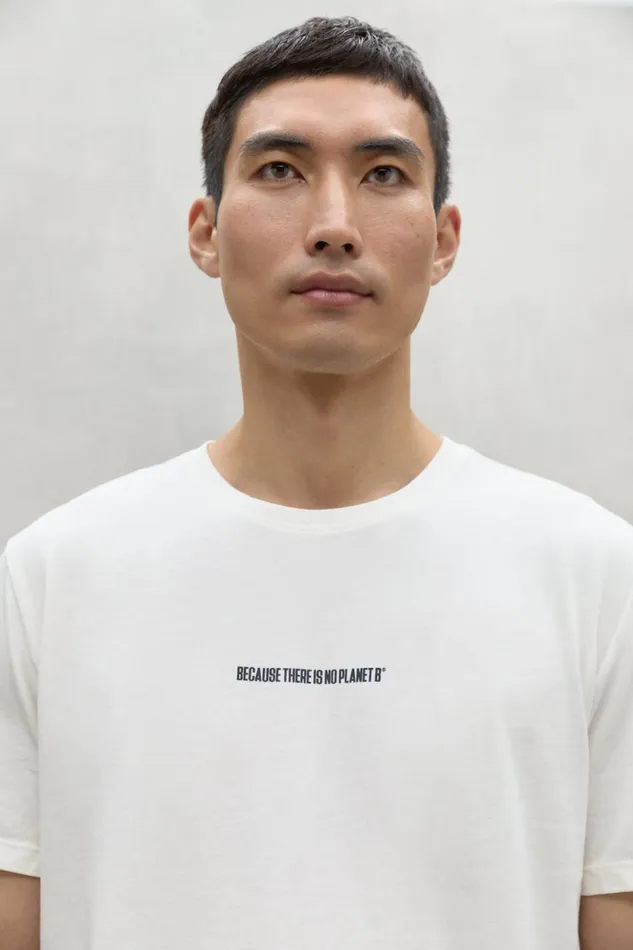 Men White Almer TShirt Ecoalf TShirts