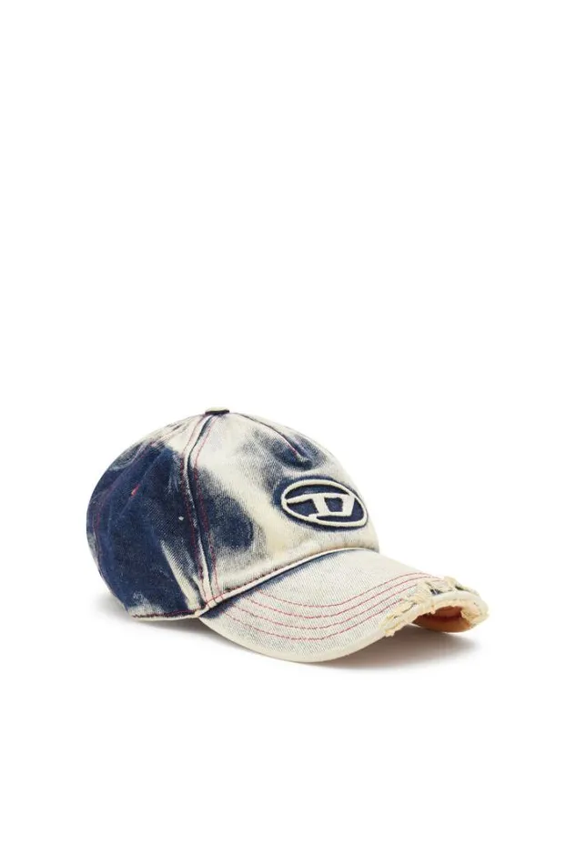 MenWomen CSeymon Bluewhite Diesel Caps Gloves And Scarves