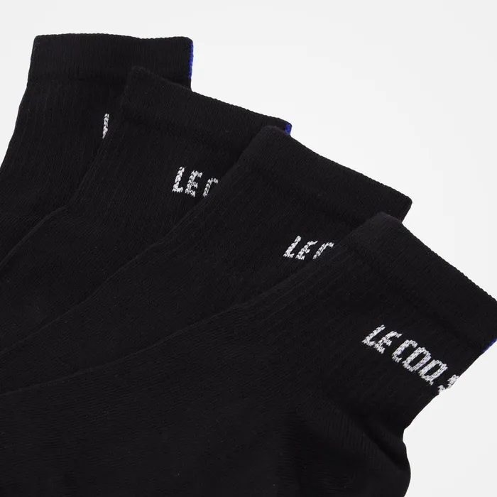 MenWomen Le Coq Sportif Socks Essentiels Socks Black