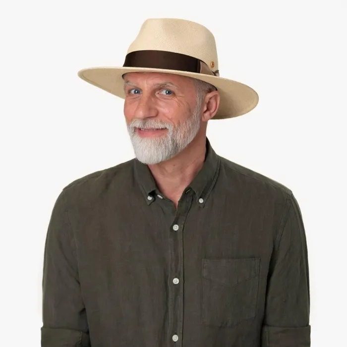 MenWomen Panama Hats Mayser Nice Classic Panama Hat Natural Brown MenWomen Panama Hats Mayser Nice Classic Panama Hat Natural Brown