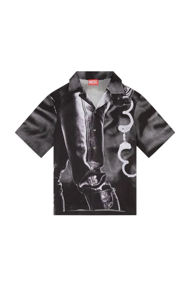 MenWomen PrSMec23 Black Diesel Shirts MenWomen PrSMec23 Black Diesel Shirts