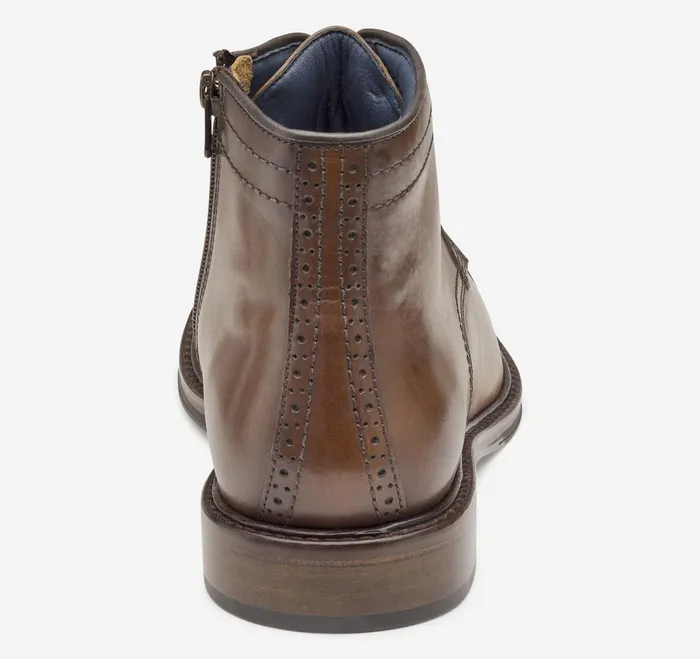 Men Xc Flex Raleigh Cap Toe Zip Boot Tan Full Grain JohnstonandMurphy Boots Men Xc Flex Raleigh Cap Toe Zip Boot Tan Full Grain JohnstonandMurphy Boots
