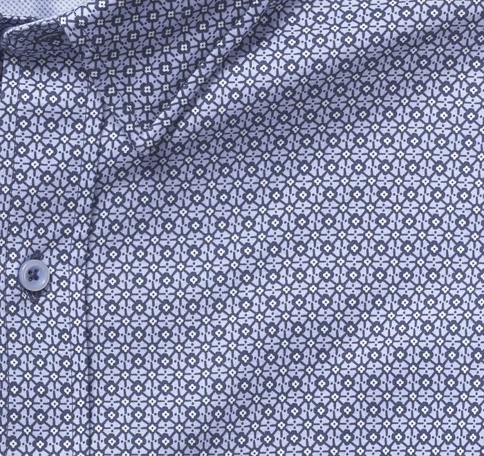 Men Xc Flex Stretch LongSleeve Shirt Blue Diamond Grid Print JohnstonandMurphy Shirts Men Xc Flex Stretch LongSleeve Shirt Blue Diamond Grid Print JohnstonandMurphy Shirts