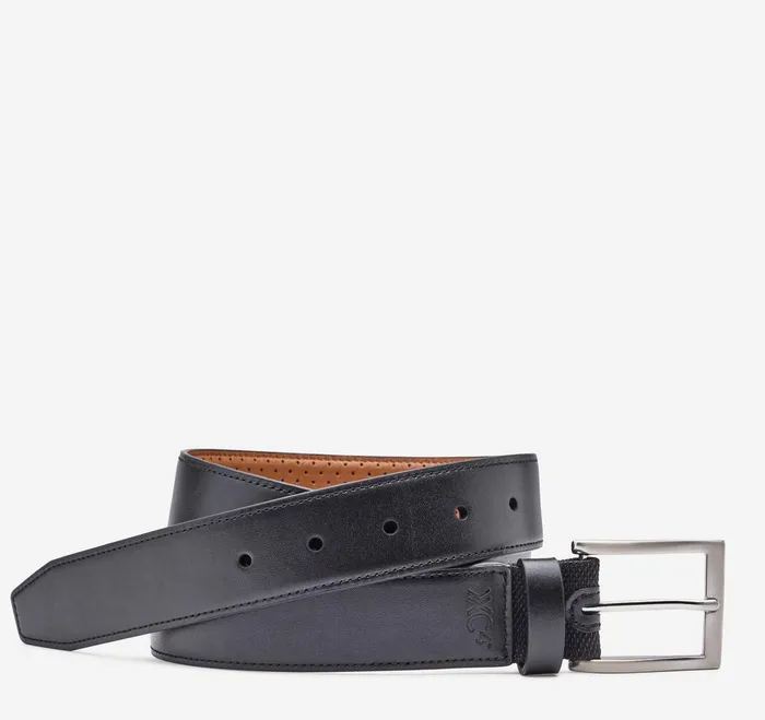 Men Xc4 Dress Belt Black JohnstonandMurphy Belts