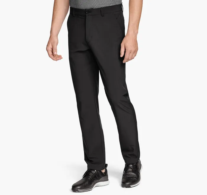 Men Xc4 Performance Pants Black JohnstonandMurphy Pants and Jeans