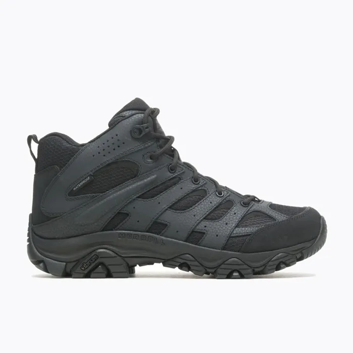 Merrell Boots Men Moab 3 Mid Tactical Waterproof Black