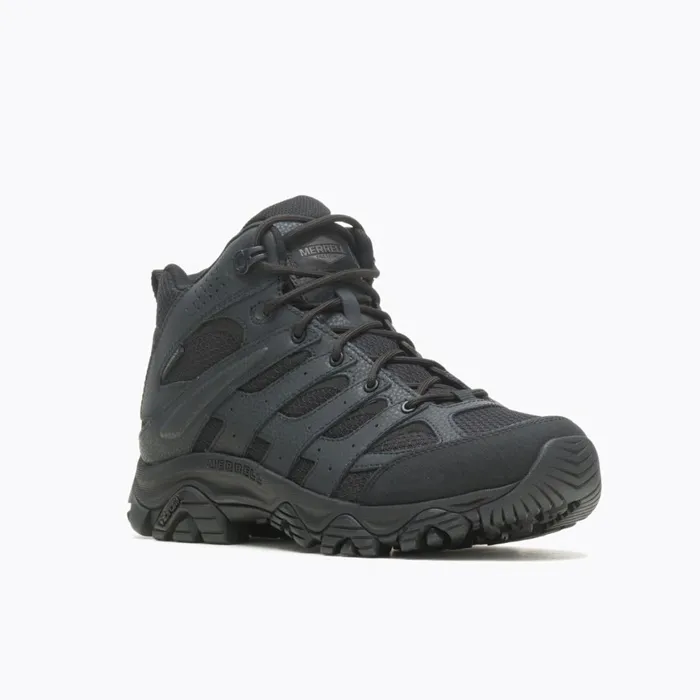 Merrell Boots Men Moab 3 Mid Tactical Waterproof Black