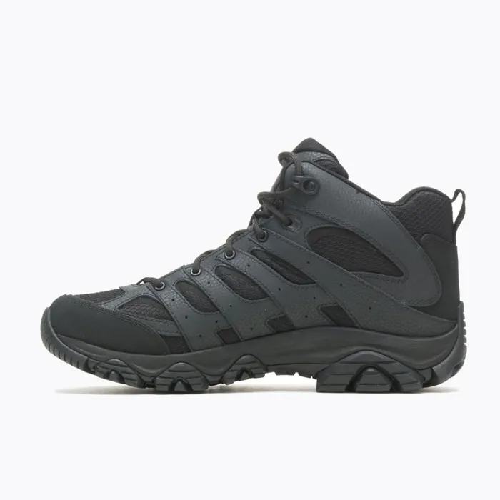 Merrell Boots Men Moab 3 Mid Tactical Waterproof Black
