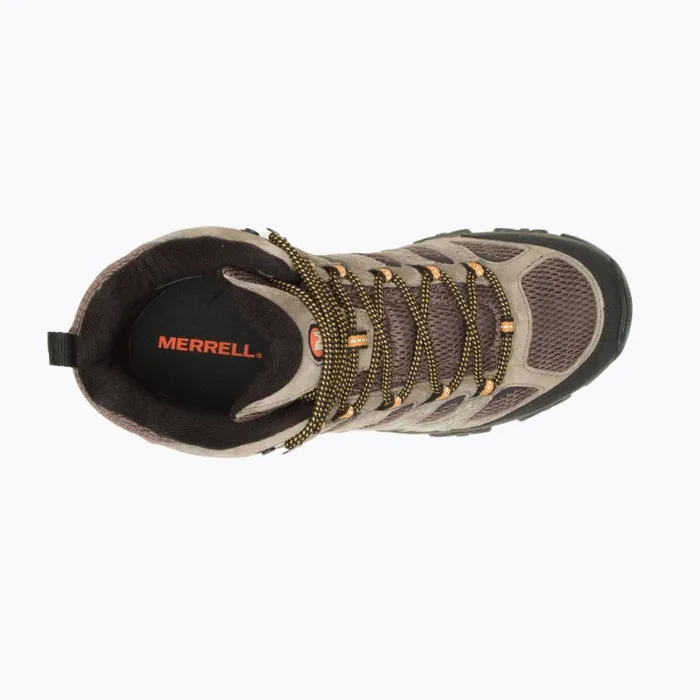 Merrell Boots Men Moab 3 Mid Wide Width Walnut