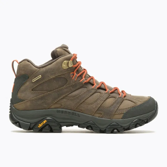 Merrell Boots Men Moab 3 Prime Mid Waterproof Canteen
