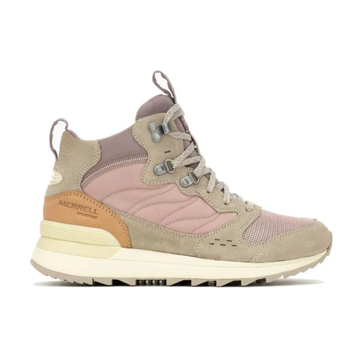 Merrell Boots Women Alpine 83 Sneaker Recraft Mid Waterproof Adobe Rose