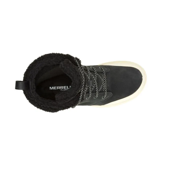 Merrell Boots Women Marquette Thermo Lace Waterproof Black