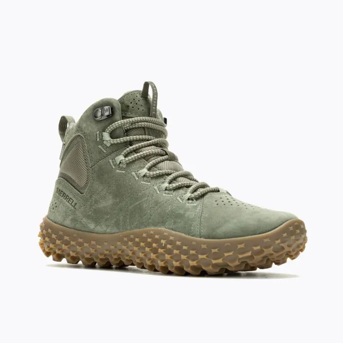 Merrell Minimalist Women Wrapt Mid Waterproof Lichen