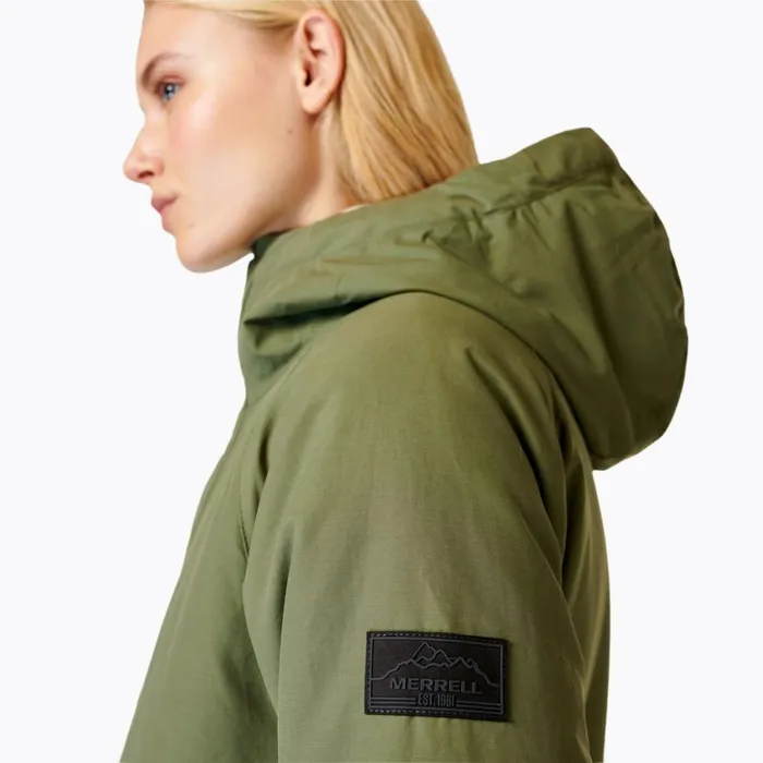 Merrell Outerwear Women Kaidou Medium Weight Insulated Parka Lichen