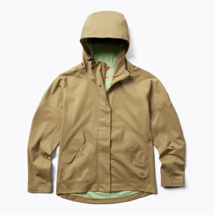 Merrell Outerwear Women Whisper Rain Shell Elmwood