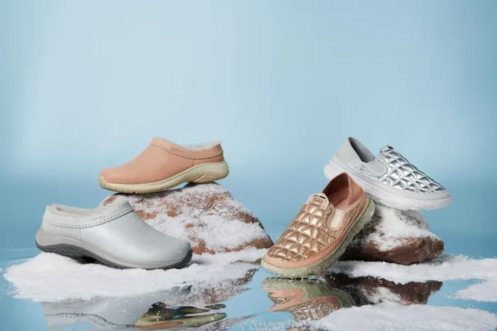 Merrell SlipOns Women Encore Ice 5 Shine Rose Gold
