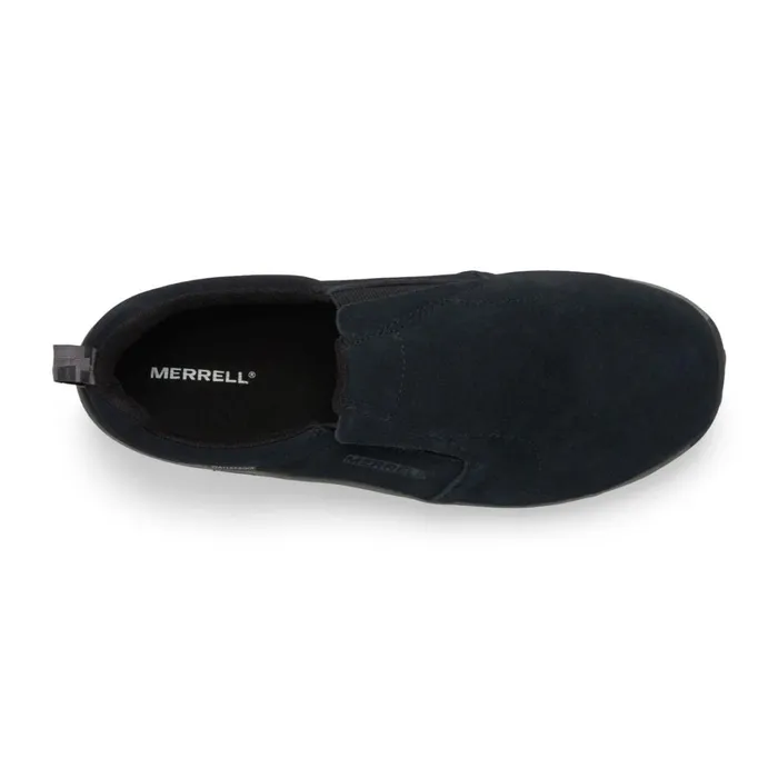 Merrell Wide Widths Kids Big Jungle Moc Frosty Waterproof Black