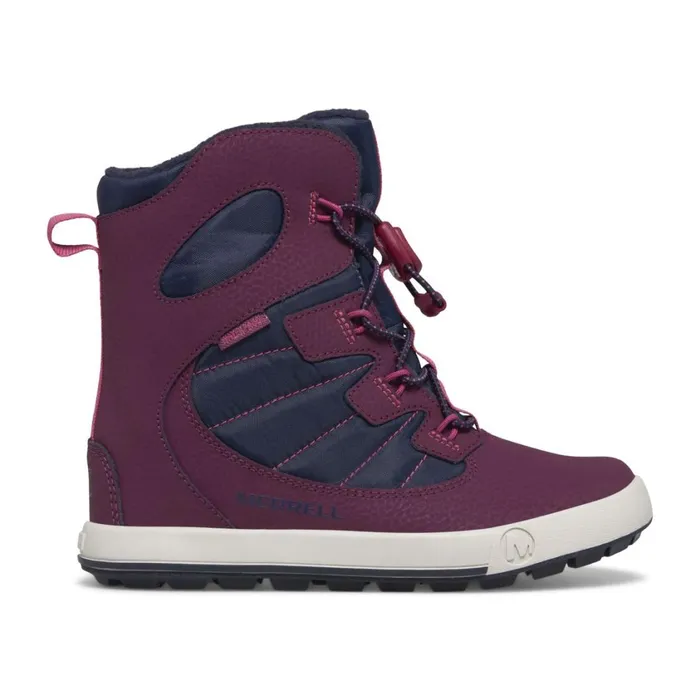 Merrell Winter Boots Kids Big Snow Bank 40 Waterproof Boot Navyberry