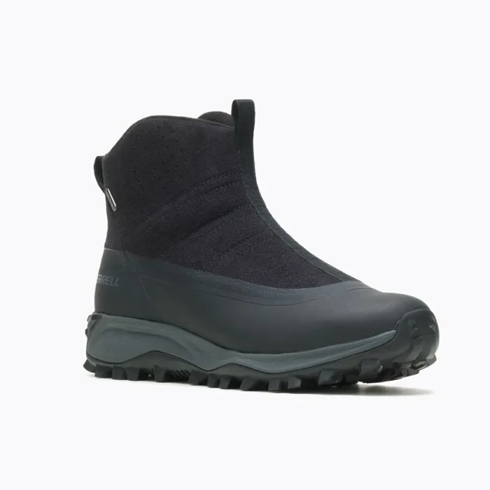 Merrell Winter Boots Men Thermo Snowdrift Zip Mid Shell Black