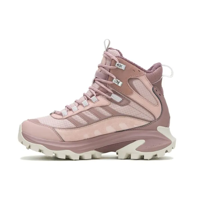 Merrell Winter Boots Women Moab Speed 2 Thermo Mid Waterproof Adobe Rose