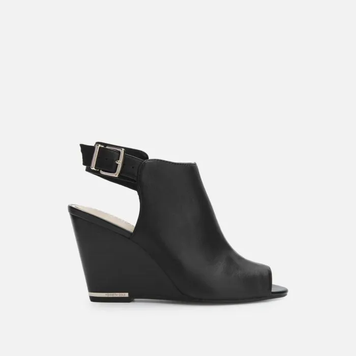 Merrick 85 Wedge Shootie Black Women Kenneth Cole Heels