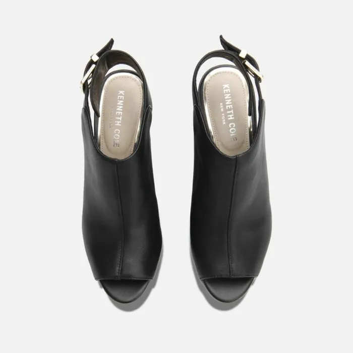 Merrick 85 Wedge Shootie Black Women Kenneth Cole Heels