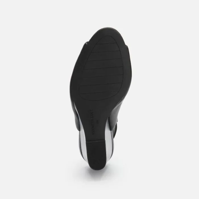 Merrick 85 Wedge Shootie Black Women Kenneth Cole Heels