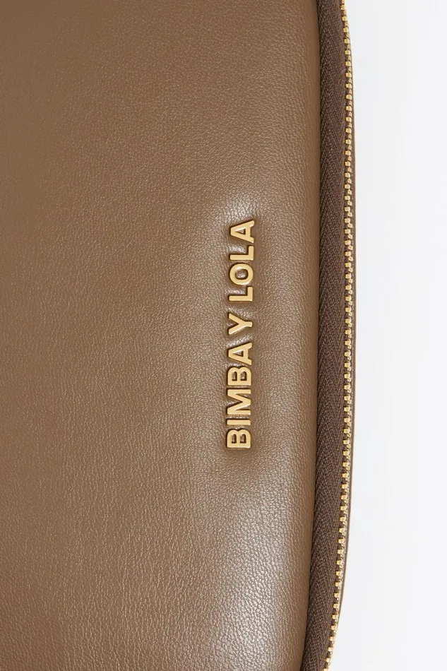 Mini Dark Taupe Leather Crossbody Bag Dark Taupe Women Bimba Y Lola Crossbody Bags Mini Dark Taupe Leather Crossbody Bag Dark Taupe Women Bimba Y Lola Crossbody Bags