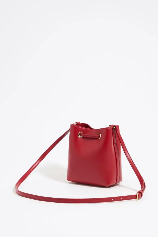 Mini Sac Chihuahua Cuir Rouge Red Women Bimba Y Lola Crossbody Bags
