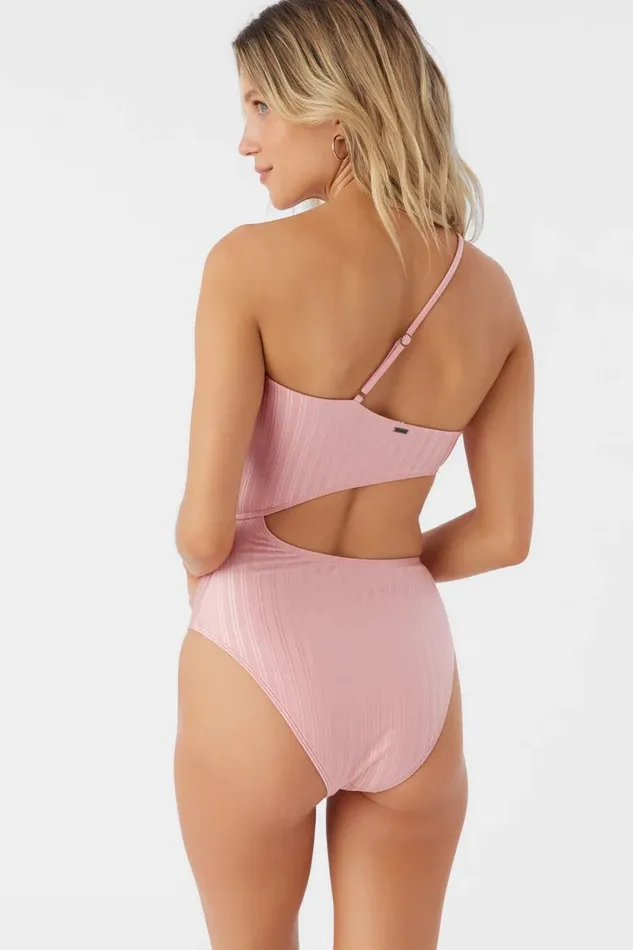 MIZI METALLIC RIB AGADIR ONE PIECE Rose Eleg Women O039NEILL Swim
