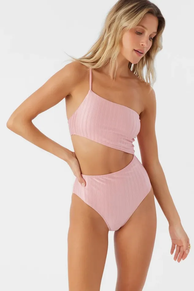 MIZI METALLIC RIB AGADIR ONE PIECE Rose Eleg Women O039NEILL Swim