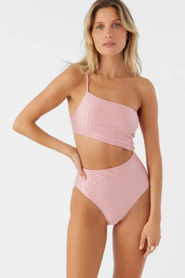 MIZI METALLIC RIB AGADIR ONE PIECE Rose Eleg Women O039NEILL Swim