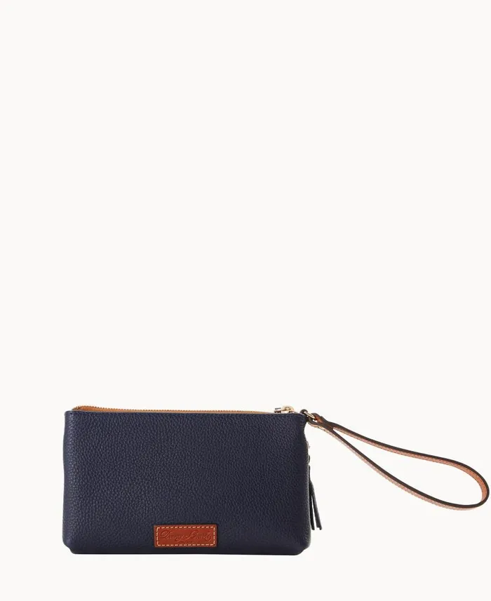 MLB Braves Double Zip Wristlet Braves ManWoman Dooney and Bourke Wallets MLB Braves Double Zip Wristlet Braves ManWoman Dooney and Bourke Wallets