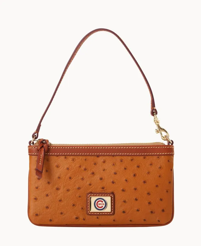 MLB Cubs Large Slim Wristlet Cubs ManWoman Dooney and Bourke Wallets