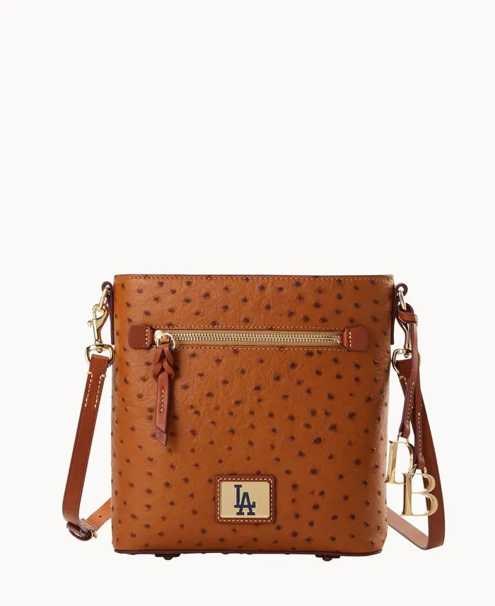 MLB Dodgers Zip Crossbody Dodgers Woman Dooney and Bourke Crossbodies