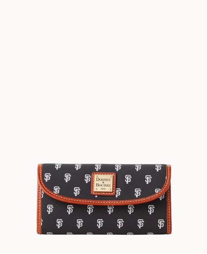 MLB Giants Continental Clutch Giants ManWoman Dooney and Bourke Wallets