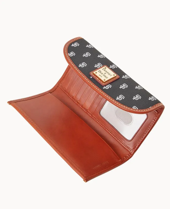 MLB Giants Continental Clutch Giants ManWoman Dooney and Bourke Wallets MLB Giants Continental Clutch Giants ManWoman Dooney and Bourke Wallets