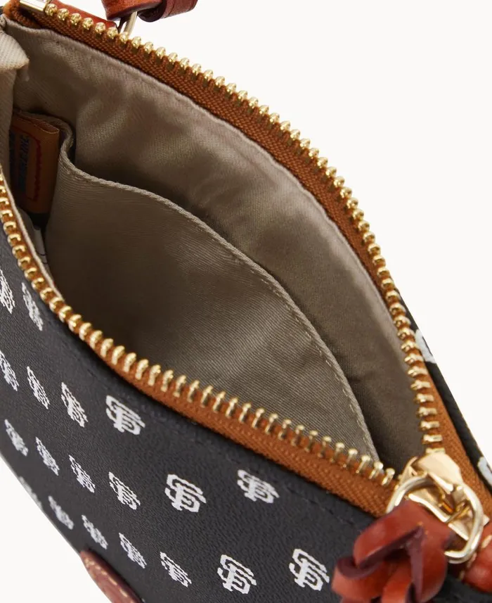 MLB Giants Small North South Top Zip Crossbody Giants Woman Dooney and Bourke Crossbodies MLB Giants Small North South Top Zip Crossbody Giants Woman Dooney and Bourke Crossbodies