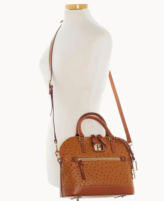 MLB Pirates Domed Zip Satchel Pirates Woman Dooney and Bourke Satchels MLB Pirates Domed Zip Satchel Pirates Woman Dooney and Bourke Satchels