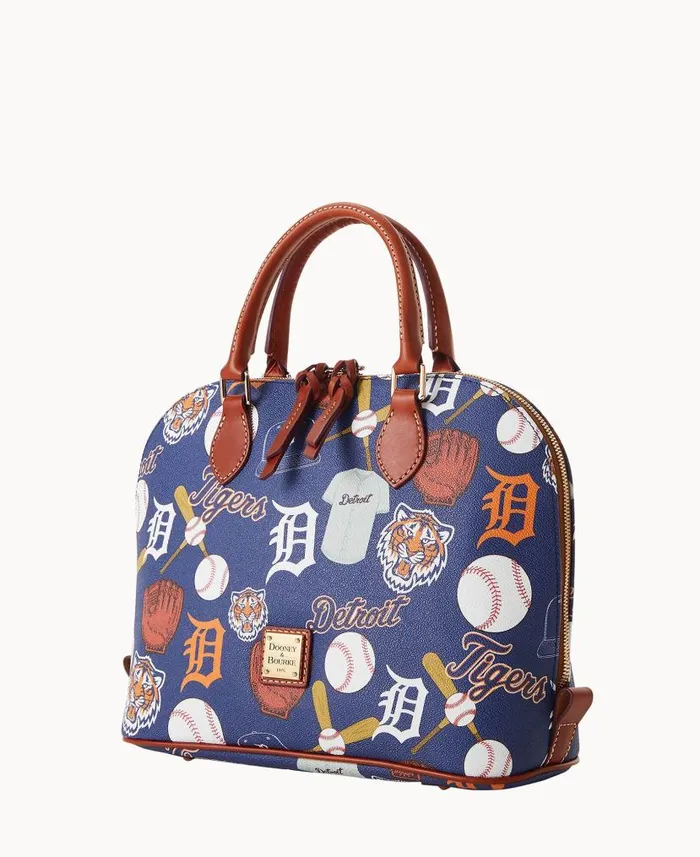 MLB Rays Zip Zip Satchel Rays Woman Dooney and Bourke Satchels MLB Rays Zip Zip Satchel Rays Woman Dooney and Bourke Satchels