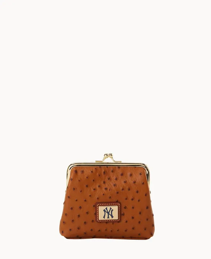 MLB Yankees Large Framed Purse Yankees ManWoman Dooney and Bourke Wallets