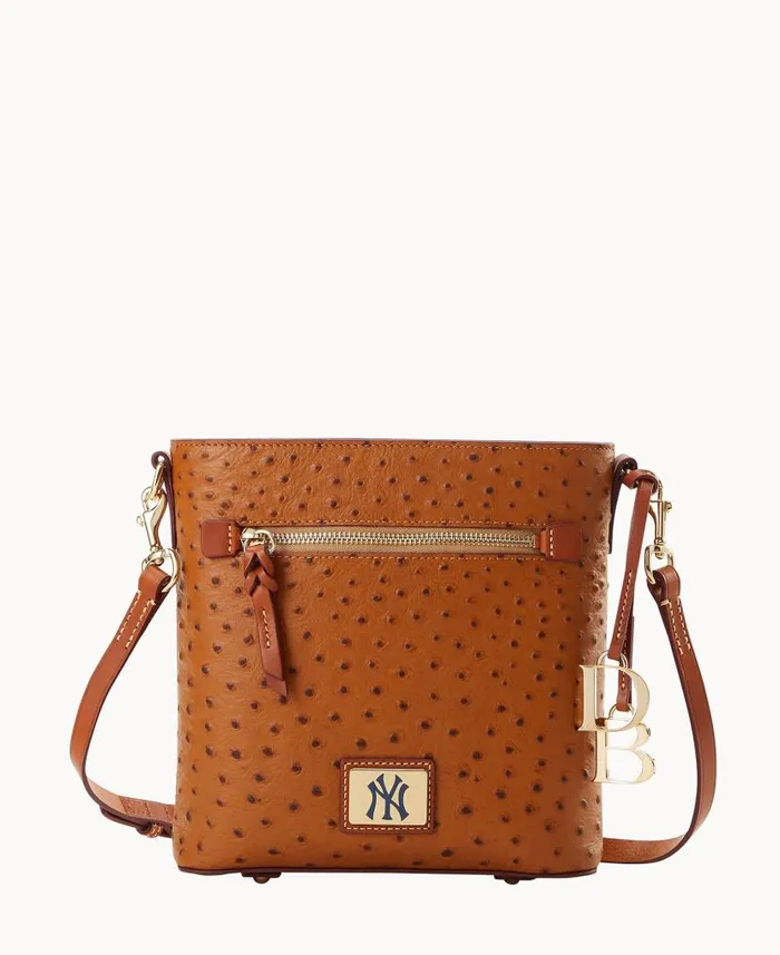 MLB Yankees Zip Crossbody Yankees Woman Dooney and Bourke Crossbodies