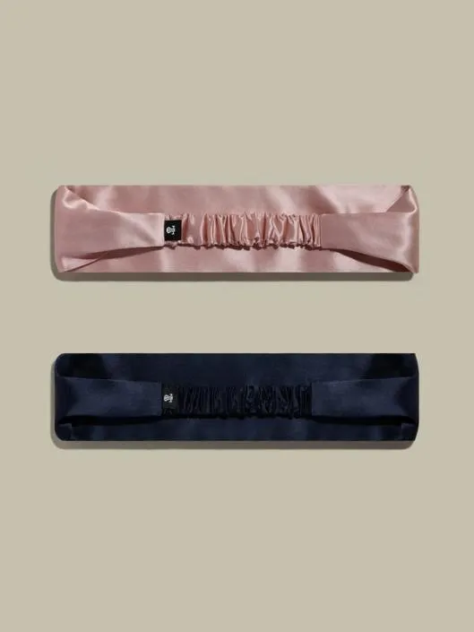 MultiUse Silk Headbands Set Women Lilysilk Silk Scrunchies