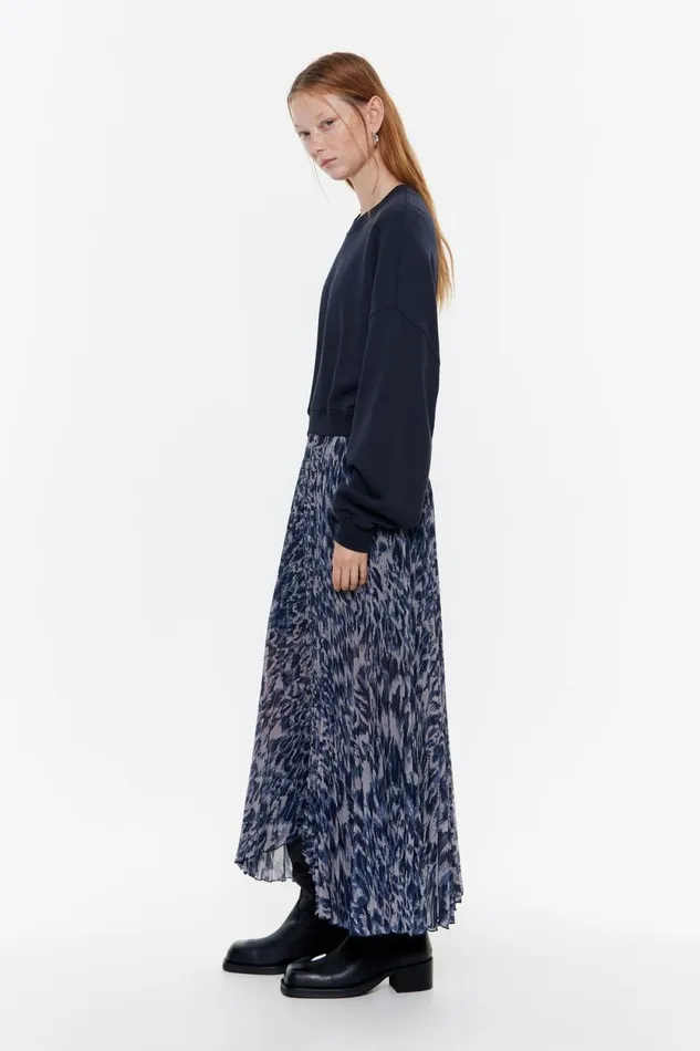 Navy Blue Plumancha Sweatshirt Dress Plumancha Navy Women Bimba Y Lola Dresses And Jumpsuits Navy Blue Plumancha Sweatshirt Dress Plumancha Navy Women Bimba Y Lola Dresses And Jumpsuits